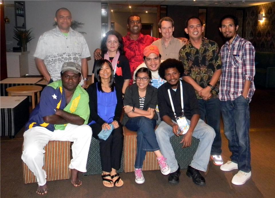 Coral Triangle Journalists Attend 12th International Coral Reef Symposium